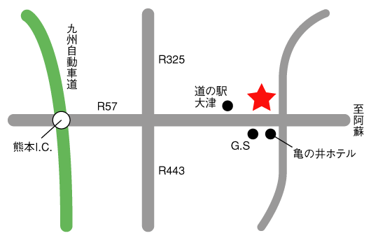 マップ：九州営業所[Dr.RV九州]（ホワイトトップ）