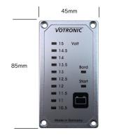 【VOTRONIC】バッテリー電圧計12V