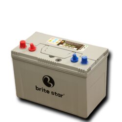 キャンピングカー用サブバッテリー「ブライトスター」105Ah EFB-M27MF